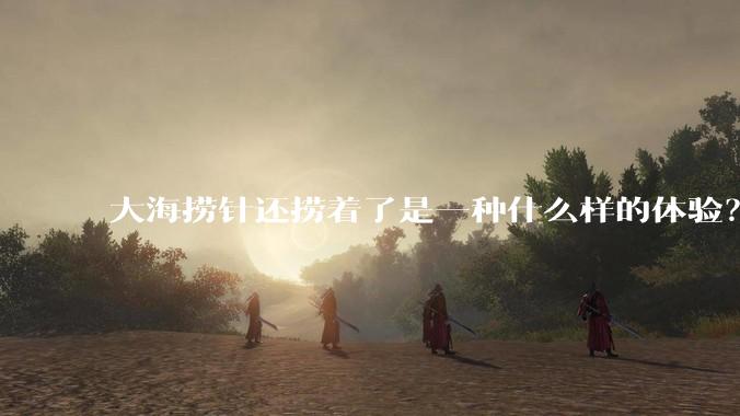大海捞针还捞着了是一种什么样的体验？