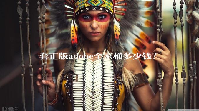 一套正版adobe全家桶多少钱？